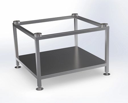 Alto-Shaam 5016083 39" Stainless Steel Stationary Combi Oven Stand with Shelf