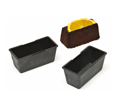Matfer Bourgeat 345060 ExoGlass Cake Molds 3-1/2"L x 1-1/2"W x 1-1/2"H - 1 Pack