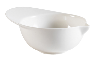 CAC China BH-6 6 Oz. Bone White Porcelain Cap Accessories Soup Bowl (3 Dozen Per Case)