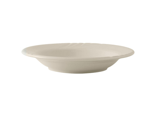 Tuxton YED-112 11-1/4" 22 Oz. Ceramic American White/Eggshell Round Pasta Bowl (1 Dozen)