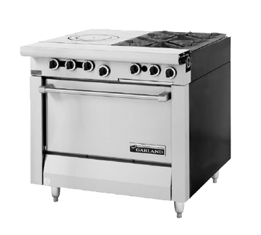 Garland MST54T-E-NG 34" Natural Gas Heavy Duty Range - 115,000 BTU