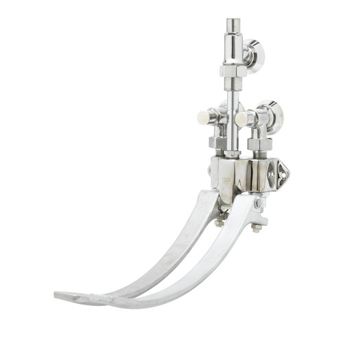 T&S Brass B-0504-01 Pedal Valve double wall mounted inlets on 2-1/2"