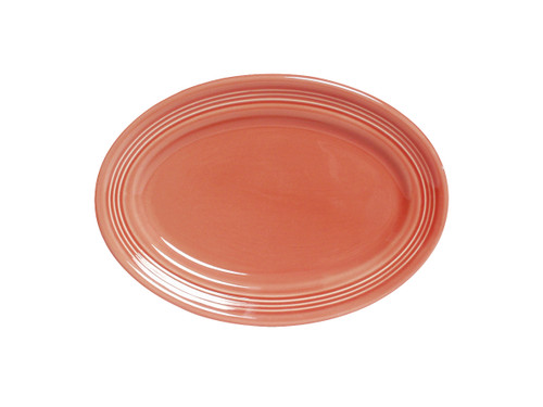 Tuxton CNH-096 Ceramic Cinnebar Oval Platter (2 Dozen Per Case)