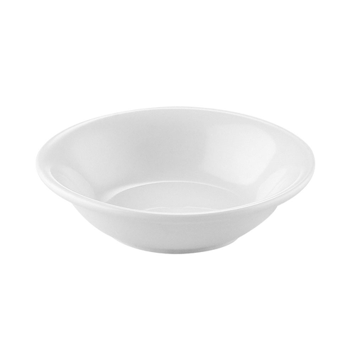 CAC China UVS-32 3.5 Oz. Super White Porcelain Round Universal Fruit Dish (3 Dozen Per Case)