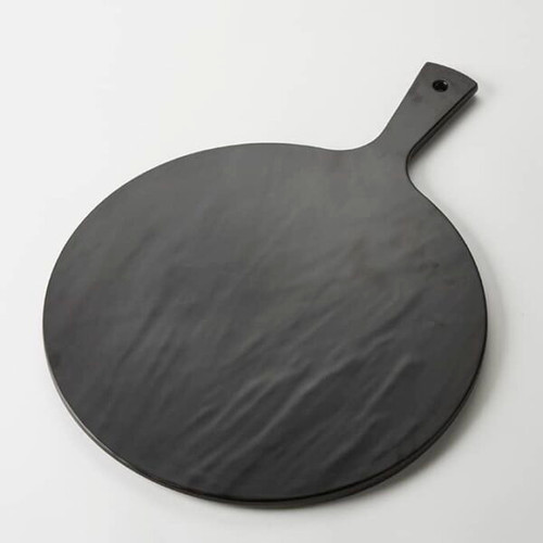 American Metalcraft FSR14 15" Melamine Slate Round Serving Peel