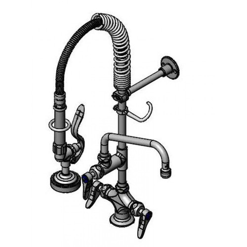 T&S Brass Mpz-2Dln-08-Crf Easyinstall Mini Pre-Rinse Units