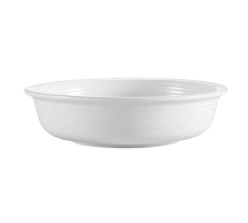 CAC China TGO-B7 7.25" Dia. 20 Oz. Bone White Porcelain Round Tango Nappie (2 Dozen Per Case)