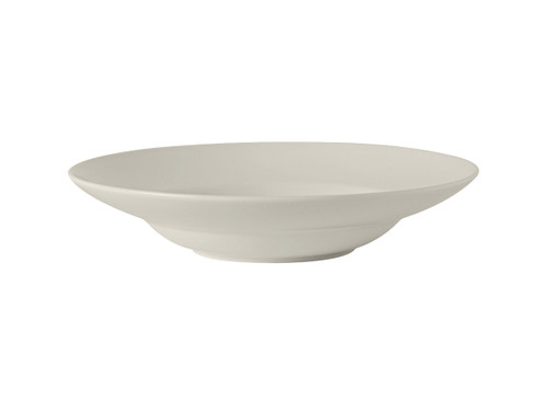 Tuxton AMU-064 11-3/4" 15-1/2 Oz. Ceramic Porcelain White Round Pasta/Salad Bowl (1 Dozen)