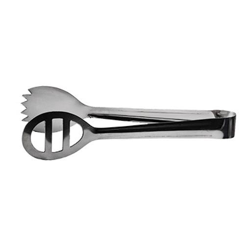 Winco PTOS-8 7-3/4" Stainless Steel Salad Tongs