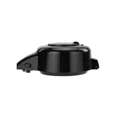 Winco AP-PTW Black Polypropylene Push Button Air Pot Lid