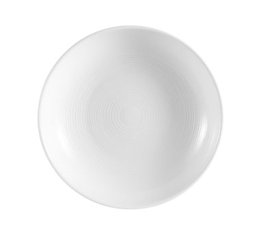 CAC China HMY-80 15 Oz. Super White Porcelain Round Harmony Pasta or Salad Bowl (2 Dozen Per Case)