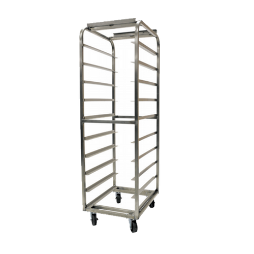 Baxter BXSFS-12B1 12 Slides Stainless Steel Single End Load Rack