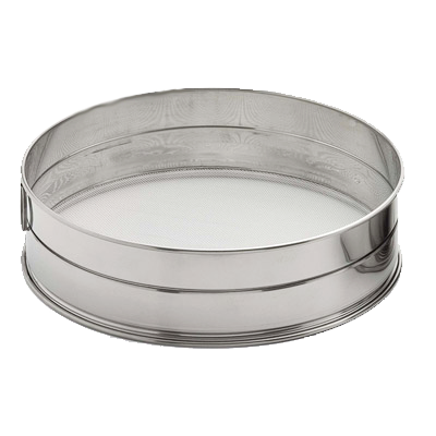 Matfer Bourgeat 115082 8.67" Dia. Round 1.28 Mm Stainless Steel Mesh Sieve