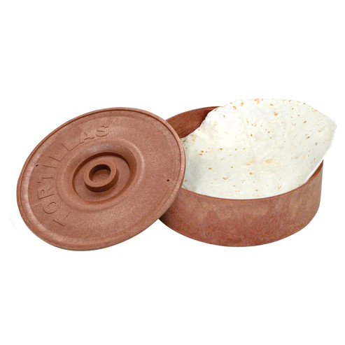 Winco PTW-8
 8-1/2"
 Polypropylene
 Brown
 Round
 Tortilla Warmer