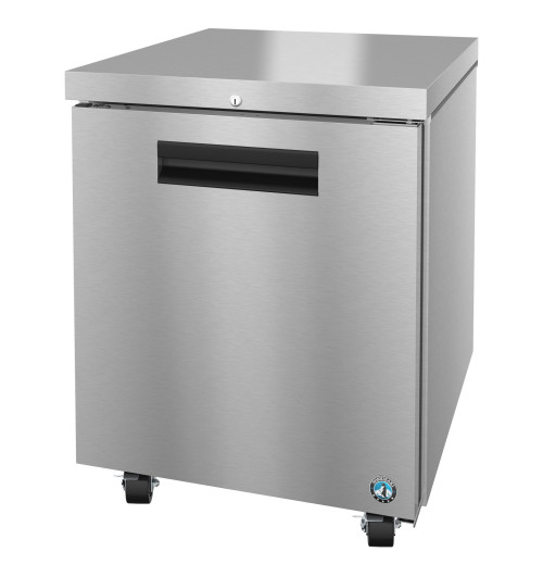 Hoshizaki UF27B-01 27"W One-Section Solid Door Undercounter Freezer