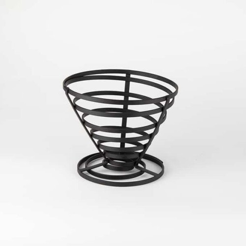 American Metalcraft FCD2 7" Iron Black Cone French Fry Basket