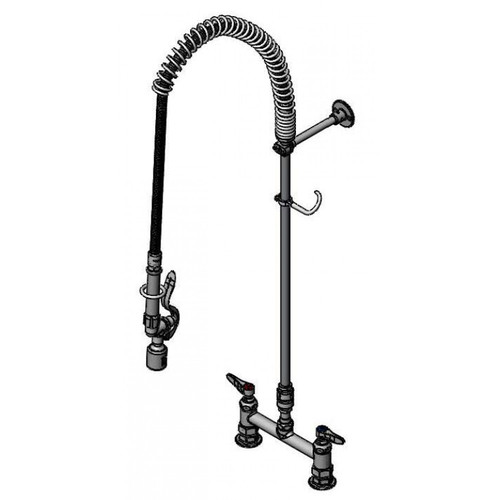 T&S Brass B-0123-V-Bc Easyinstall Pre-Rinse Unit 8"