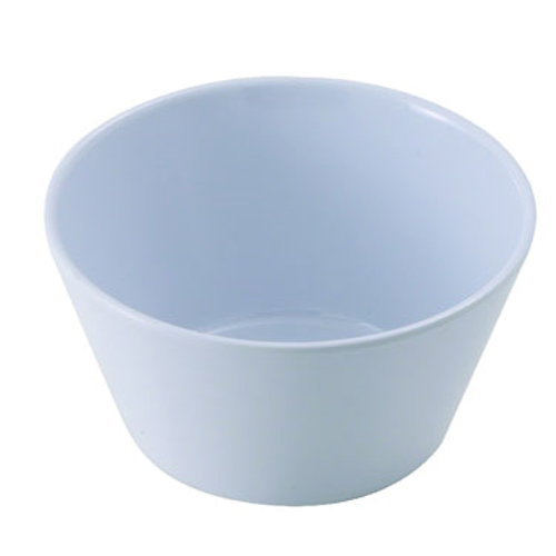 Winco MMB-8W
 3-7/8"
 8 Oz.
 Plastic
 White
 Round
 Bouillon Cup
 4 Dozen (Contains 1 Dozen)