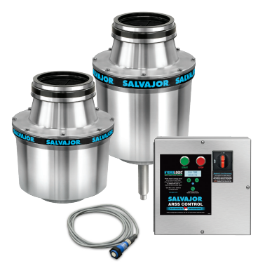 Salvajor 300-CA-12-WSP Water Saving Package With OPerator Sensor Disposer 12" Cone Assembly 6-1/2" Inlet Diameter