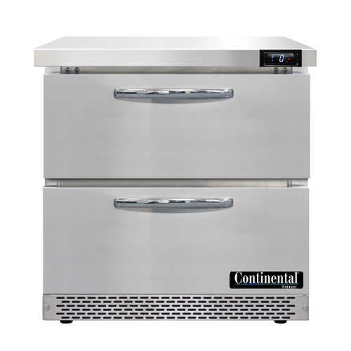 Continental Refrigerator SWF32N-FB-D 32"W One-Section Work Top Freezer