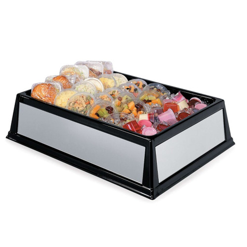 Lakeside 299 Rectangle Plastic Iced Display Insulated Beverage Bin 18" x 26" x 6"