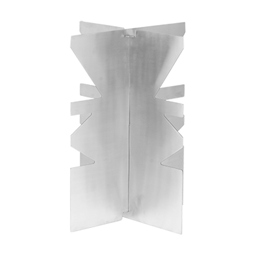 Eastern Tabletop 1533XB 15"H Stainless Steel Lexus Solid Design Riser