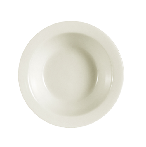 CAC China NRC-11 4.5 Oz. American White Ceramic Round NRC Fruit Dish (3 Dozen Per Case)