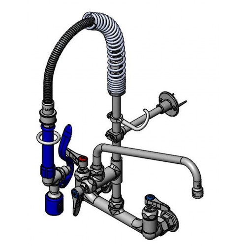 T&S Brass Mpm-8Wln-12-Swv Easyinstall Mini Pre-Rinse Unit