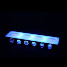 Beverage Air LS4-48L-DW 48"W x 9"D Lighted Liquor Shelf