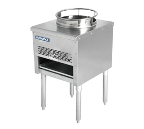 Turbo Air TAWR-13-JB-NG 17.88" Natural Gas Wok Range - 25,000 BTU