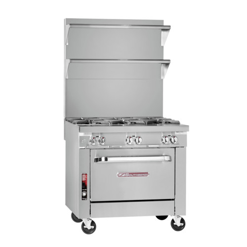 Southbend P16N-H-NG 16" Natural Gas Heavy Duty Range - 40,000 BTU