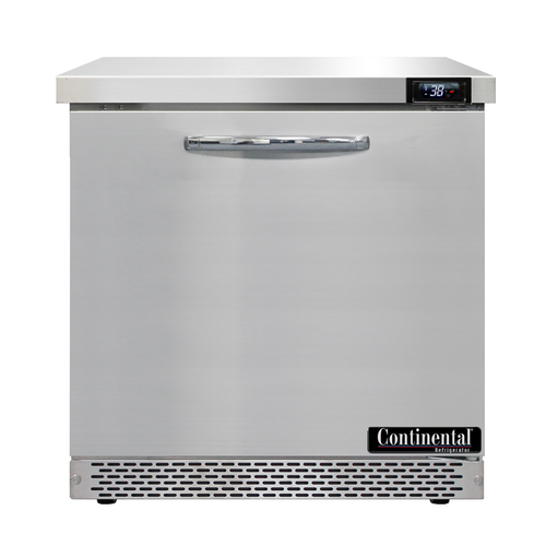 Continental Refrigerator SW32N-FB 32"W One-Section Work Top Refrigerator