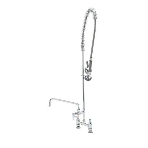 T&S Brass B-0123-12-Cr-B Pre-Rinse Unit With Ceramas