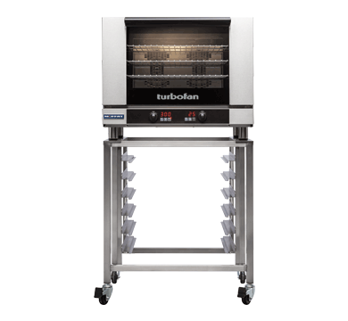 Moffat E28D4+SK2731U Turbofan Electric Convection Oven with Stand