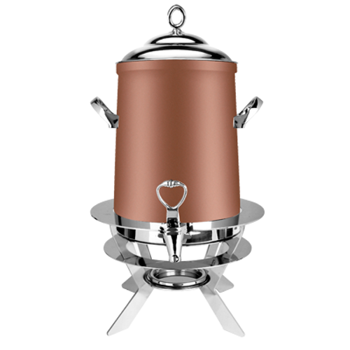 Eastern Tabletop 3201LCP 1 1/2 Gal Copper Finish Stainless Steel Luminous Coffee Urn