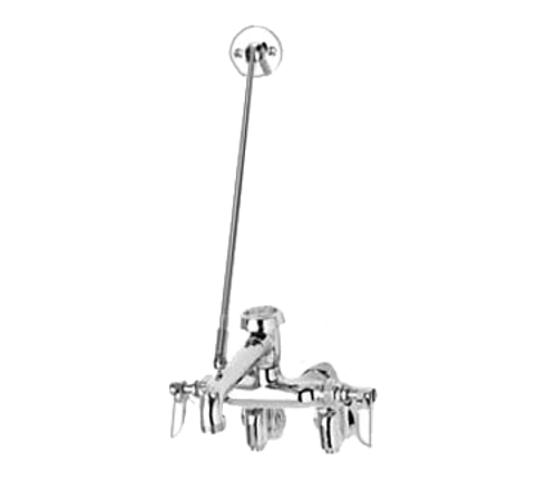 T&S Brass B-0667-POLM Service Sink Faucet 2-1/4" to 8-1/4" adjustable centers