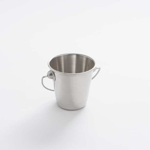 American Metalcraft SSP25 2.5 6 Oz. Stainless Steel Mini Pail