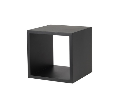 Cal-Mil 1929-12-96 12"W X 12"D x 12"H Bamboo Midnight Bamboo Library Cube Riser
