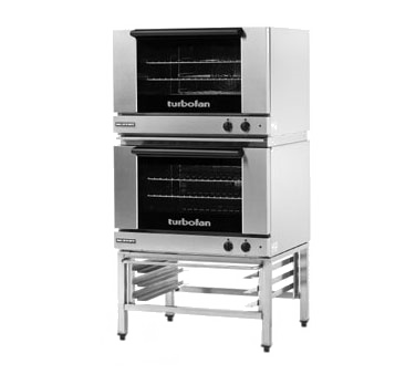 Moffat E27M3 Doublestack Turbofan Electric Convection Oven (2 each E27M3 + 1 each DSK27/28/31)