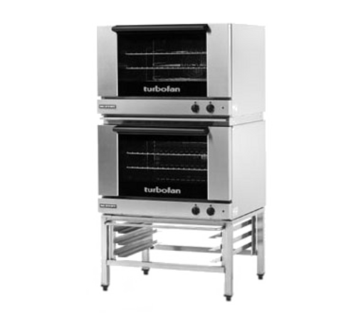 Moffat E27M3 Doublestack Turbofan Electric Convection Oven (2 each E27M3 + 1 each DSK27/28/31)