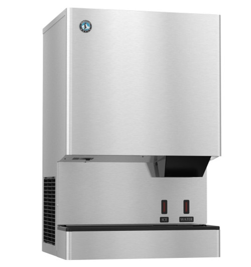 Hoshizaki DCM-500BAK-OS Opti-Serve 26" W Stainless Steel Air-Cooled Cubelet Ice Maker and Water Dispenser - 115 Volts