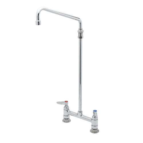 T&S Brass B-0281 Big-Flo Mixing Faucet deck mount 8"