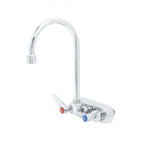 T&S Brass B-1146-V12-CR Workboard Faucet wall mount 4"