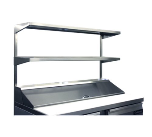 Continental Refrigerator DOS68 67-1/4" Double Overshelves