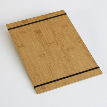American Metalcraft BBRB 9" W Wood Menu Holder