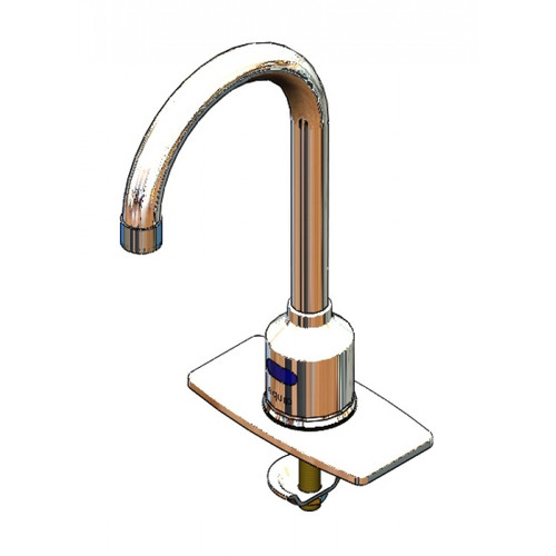 T&S Brass 5EF-1D-DG-4DP 11-15/16" Deck Mount Equip Electronic Faucet