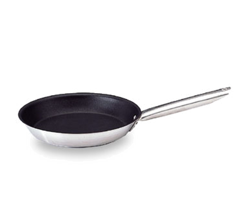 Matfer Bourgeat 669424 9.5" 1.50 Qt Stainless Steel and Aluminum Excalibur Fry Pan