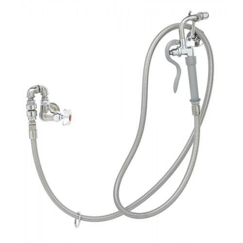 T&S Brass B-0169-102C-96H Pre-Rinse Unit Wall Mount