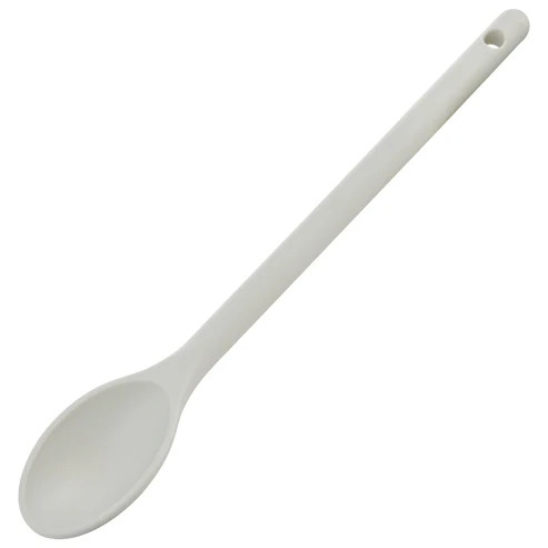 Winco NS-12W 12" Nylon Off-White Spoon