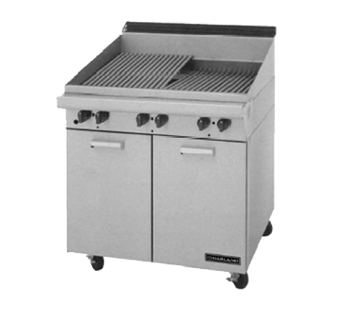 Garland MST17BE 17" Gas Master Series Charbroiler - 45,000 BTU